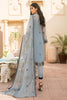 Maryam's Luxury Embroidered Vol-21 – D-10 Arctic Blue
