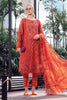 MARIA.B Eid Luxury Lawn Collection – EL-23-03-Brunt Orange