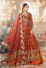 MARIA.B MBroidered Luxury Wedding Formals – Maroon BD-2705