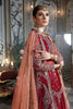 MARIA.B MBroidered Luxury Wedding Formals – Maroon BD-2708