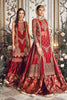 MARIA.B MBroidered Luxury Wedding Formals – Maroon BD-2708