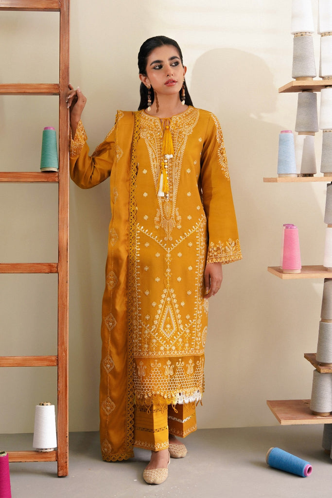 Aabyaan Miraal Embroidered Linen Collection – AFTAB (AW-03)