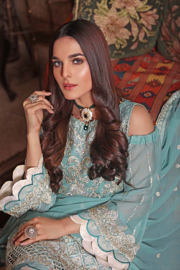 Angan by Zebaish – Luxury Embroidered Chiffon Formal Collection – Blus ...