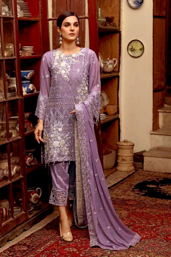 Angan by Zebaish – Luxury Embroidered Chiffon Formal Collection – Roya ...