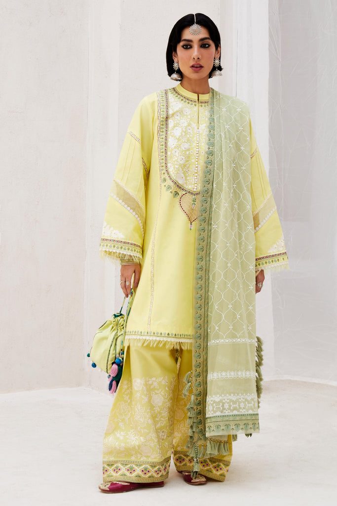 Zara Shahjahan Luxury Lawn Collection 2024 – DILARA-15A