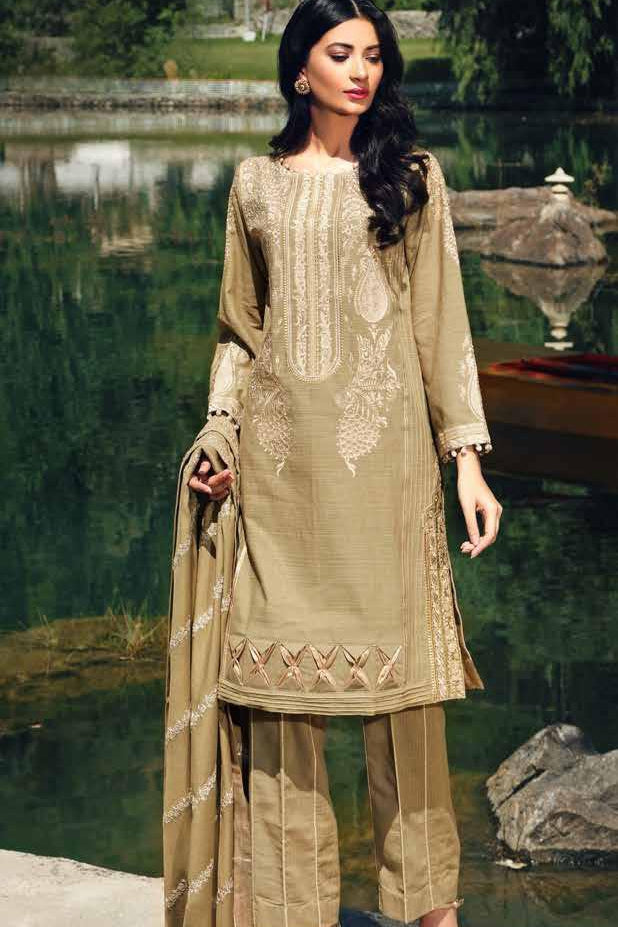 Gul Ahmed Winter Collection 2019 – DK-01