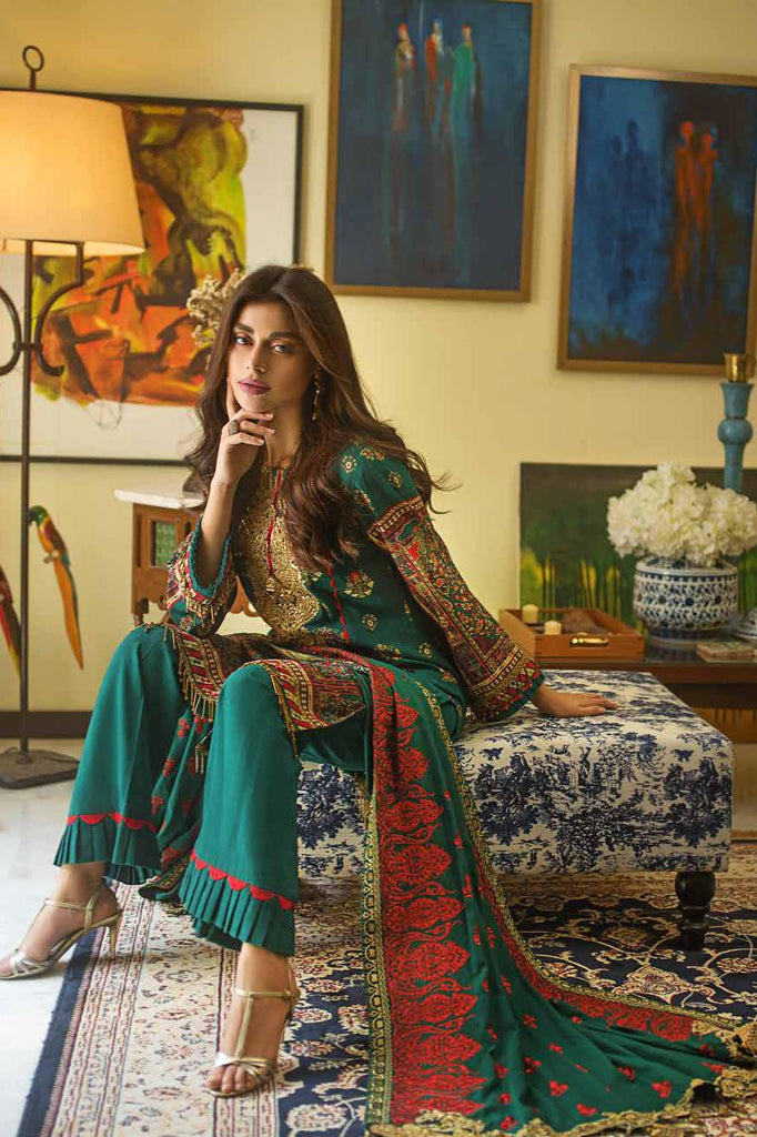 Gul Ahmed Winter Collection 2019 – DK-09