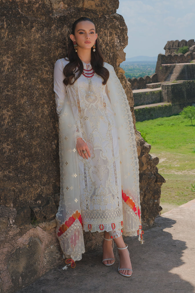 Qalamkar Luxury Lawn Eid Edit – BE-07  CIARA