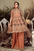 Imrozia Orabelle Embroidered Chiffon Collection 2019 – 05 Oriental Auburn