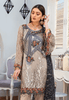 Maryam's Gold Luxury Embroidered Chiffon Collection Vol 6 – MG-70 Salvia