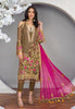 Maryam's Gold Luxury Embroidered Chiffon Collection Vol 6 – MG-65 Leilani
