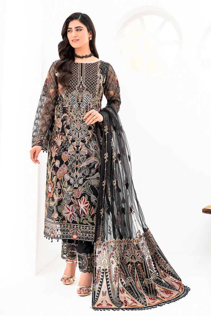 Ramsha Minhal Organza Formal Collection – M-803