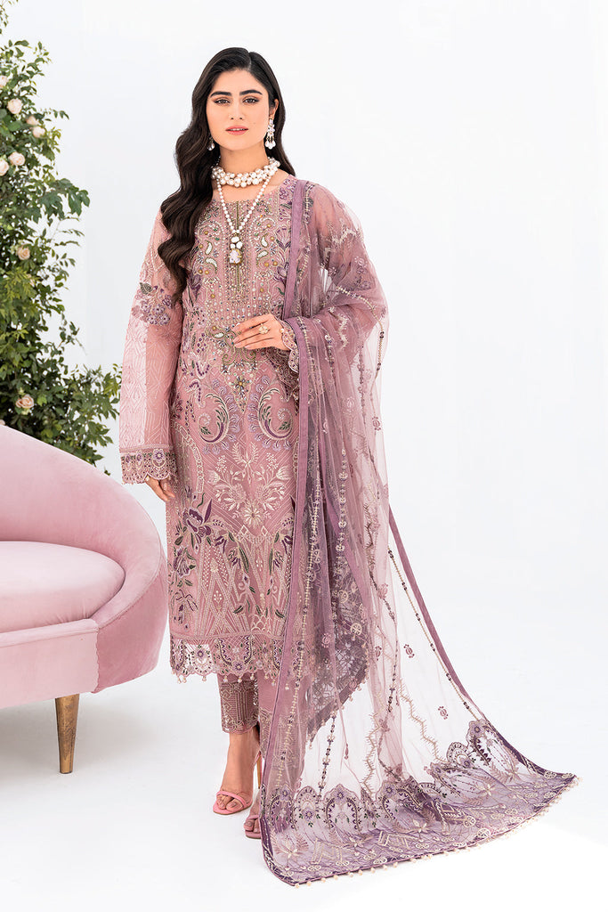 Ramsha Minhal Organza Formal Collection – M-804