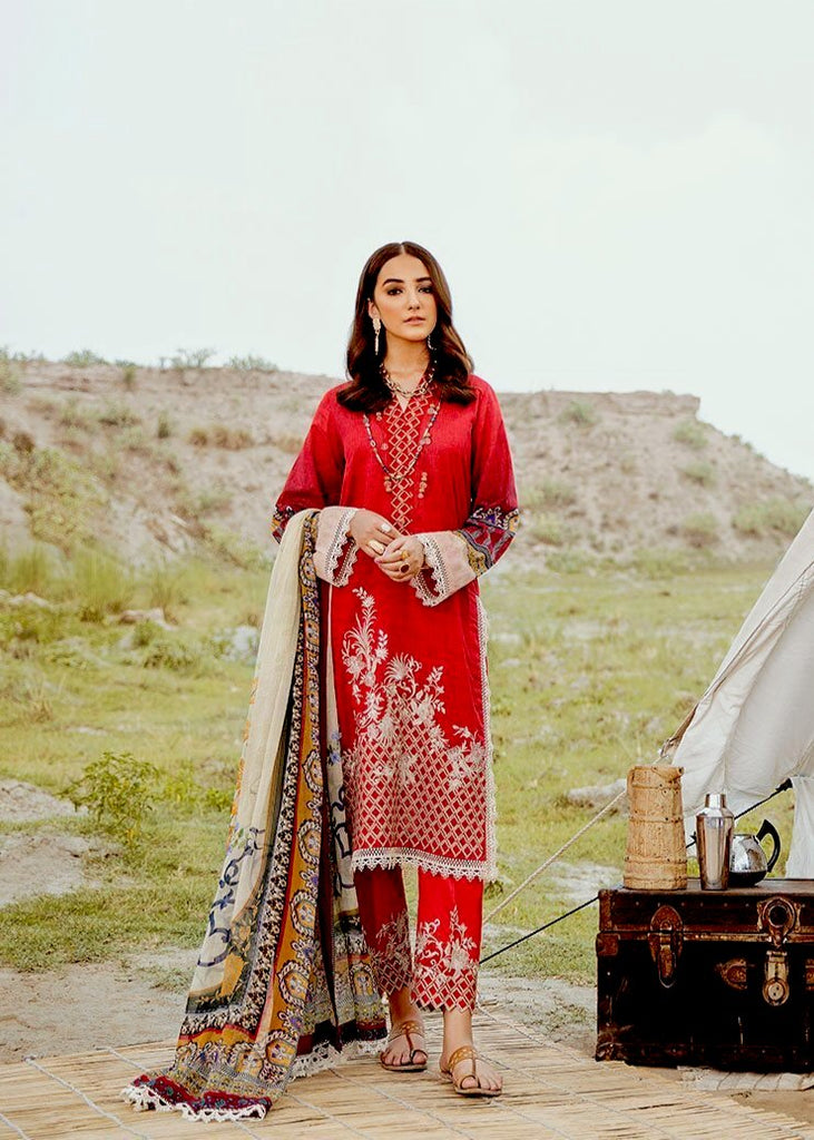 Afrozeh Riwaj Lawn Collection 2020 – 02 - Glorious Tale