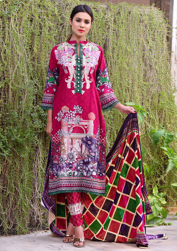 Emaan Eshaal Plachi Khadder Winter Collection – 4B
