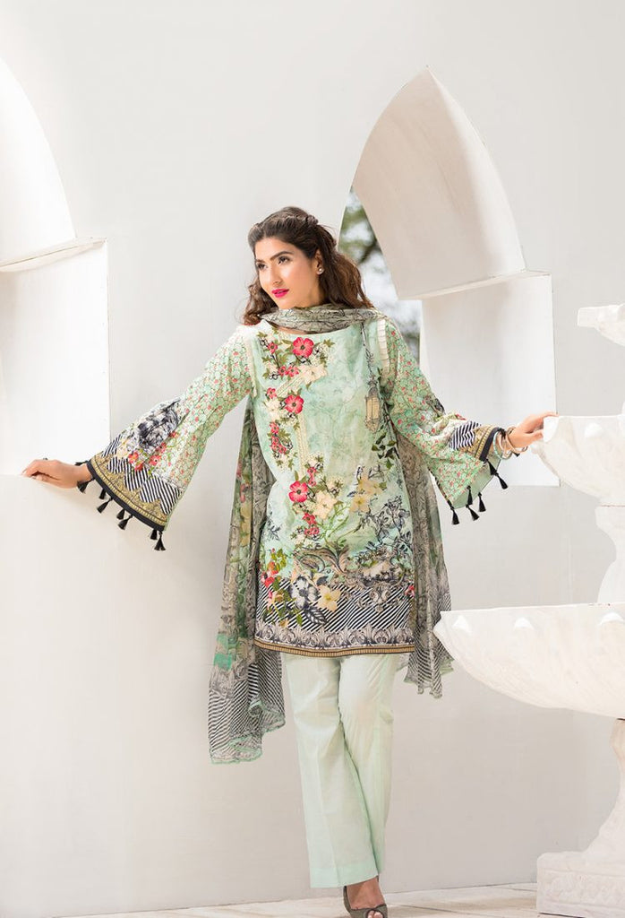 Firdous Eid Exclusive Collection 2017 – EE-06 La Isla Bonita
