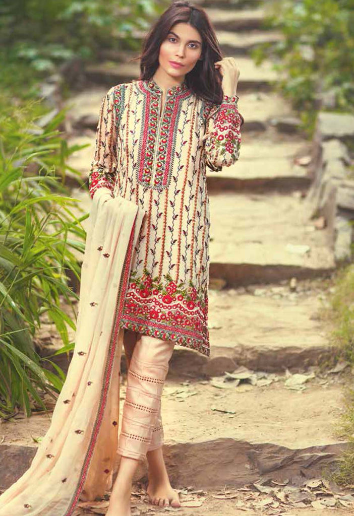 Mina Hasan Embroidered Chiffon Collection - 08 - YourLibaas
 - 1