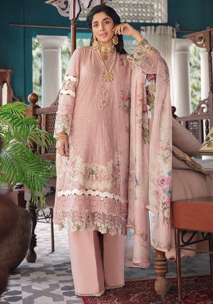 Elaf Festive Chikankari Collection – EFC 10- Rose Affair