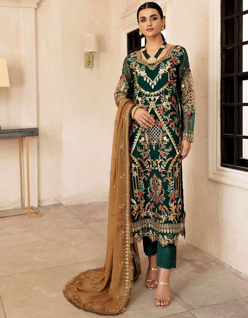 Emaan Adeel Le Festa Edit Chiffon Collection Vol-5  – LF-510