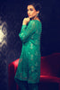 Rungrez Fleur d' Amour Embroidered Chiffon Collection - Emerald Woo - YourLibaas
 - 2