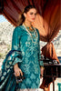 Erum Khan Luxury Lawn Collection 2021 – ER05-DEEP EMERALD