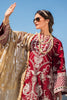 Erum Khan Luxury Lawn Collection 2021 – ER06-ETHNIC SCARLET
