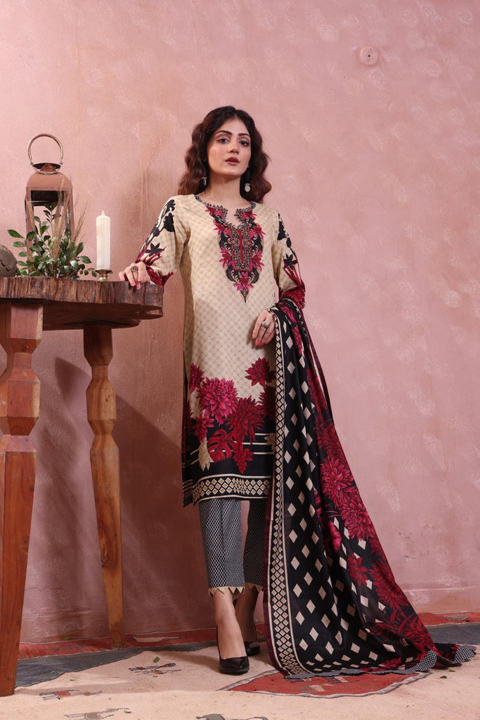 Erum Misha Printed Lawn Collection Vol-1 2023 – D-2