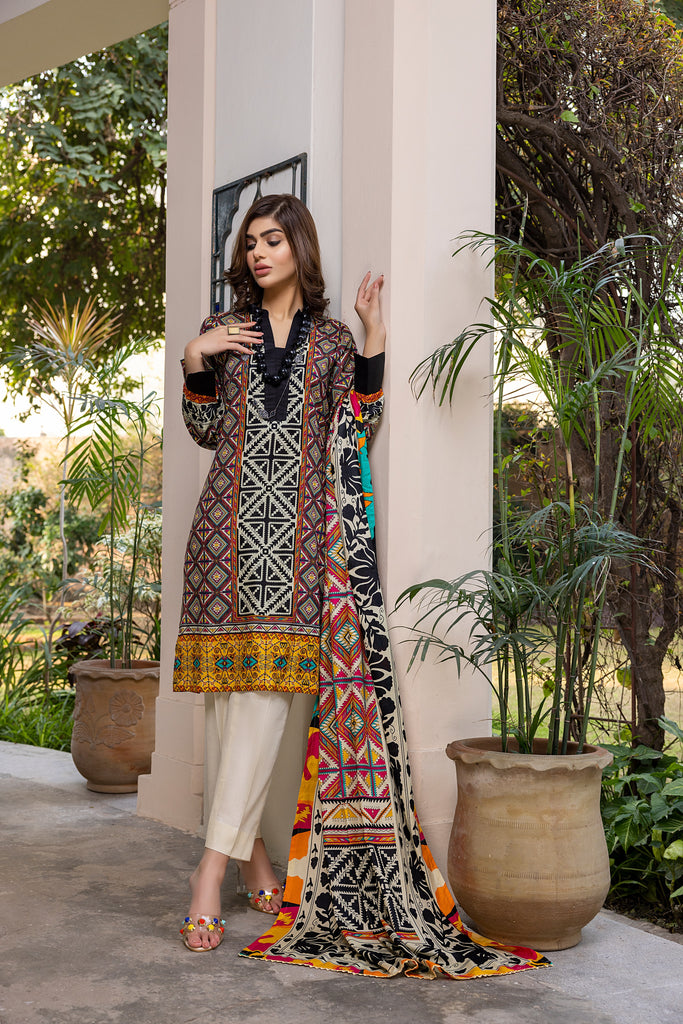 Erum Misha Printed Lawn Collection Vol-1 – EML-6