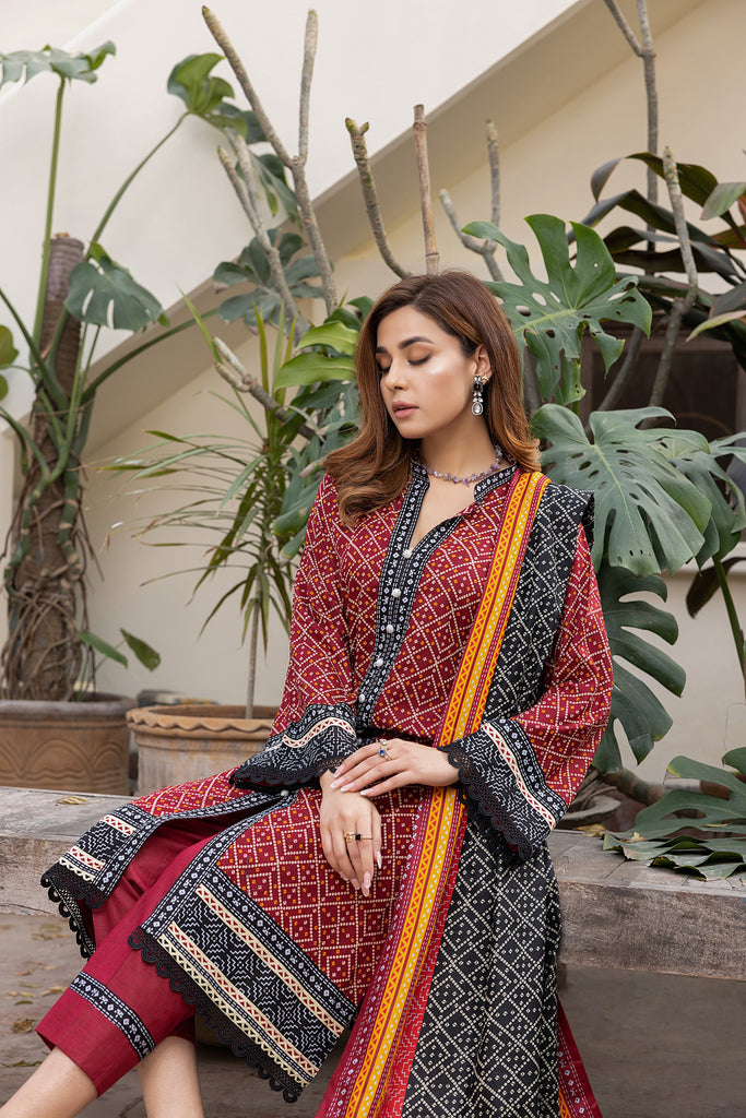 Erum Misha Printed Lawn Collection Vol-4 – EMLV4-1B