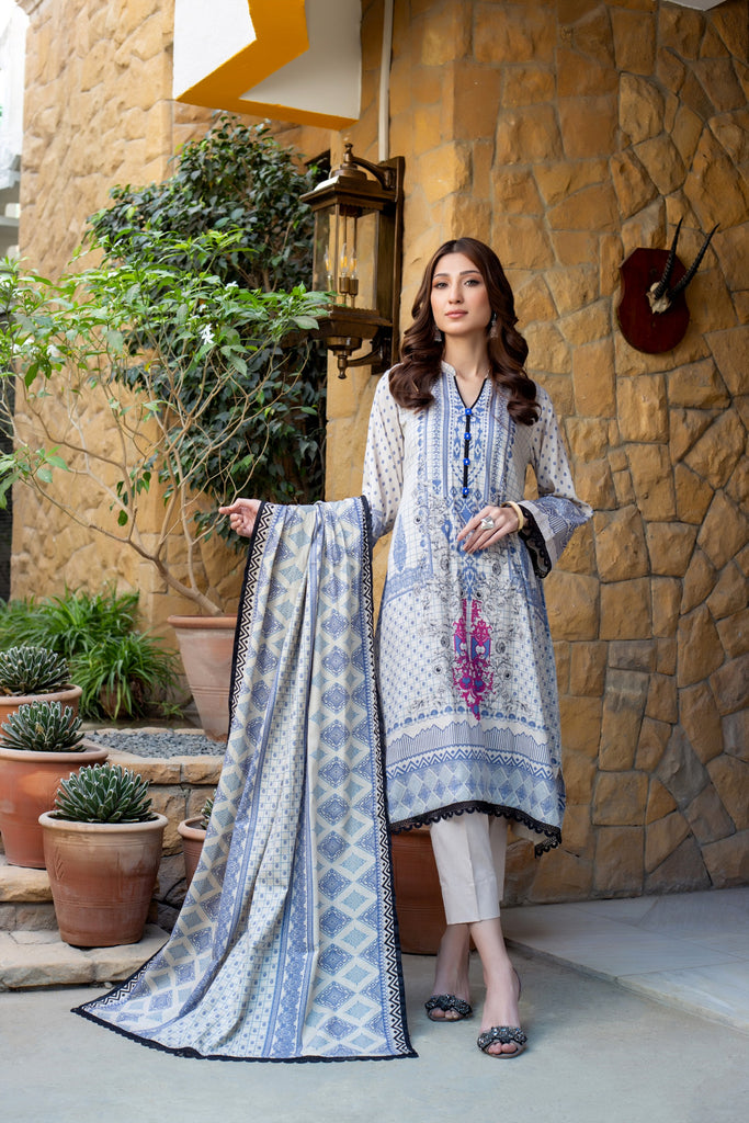 Erum Misha Printed Lawn Collection Vol-5 – EMLV5-4