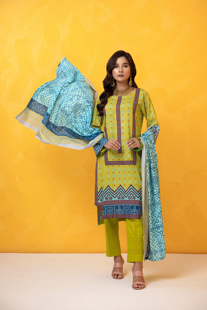 Erum Misha Printed Lawn Collection Vol-9 – EM9-3A