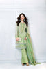Gul Ahmed Luxury Festive Eid Collection - Light Green 3 Pc Embroidered Chiffon FE-33