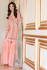 Gul Ahmed Luxury Festive Eid Collection - Pink 3 Pc Embroidered Silk Linen FE-40