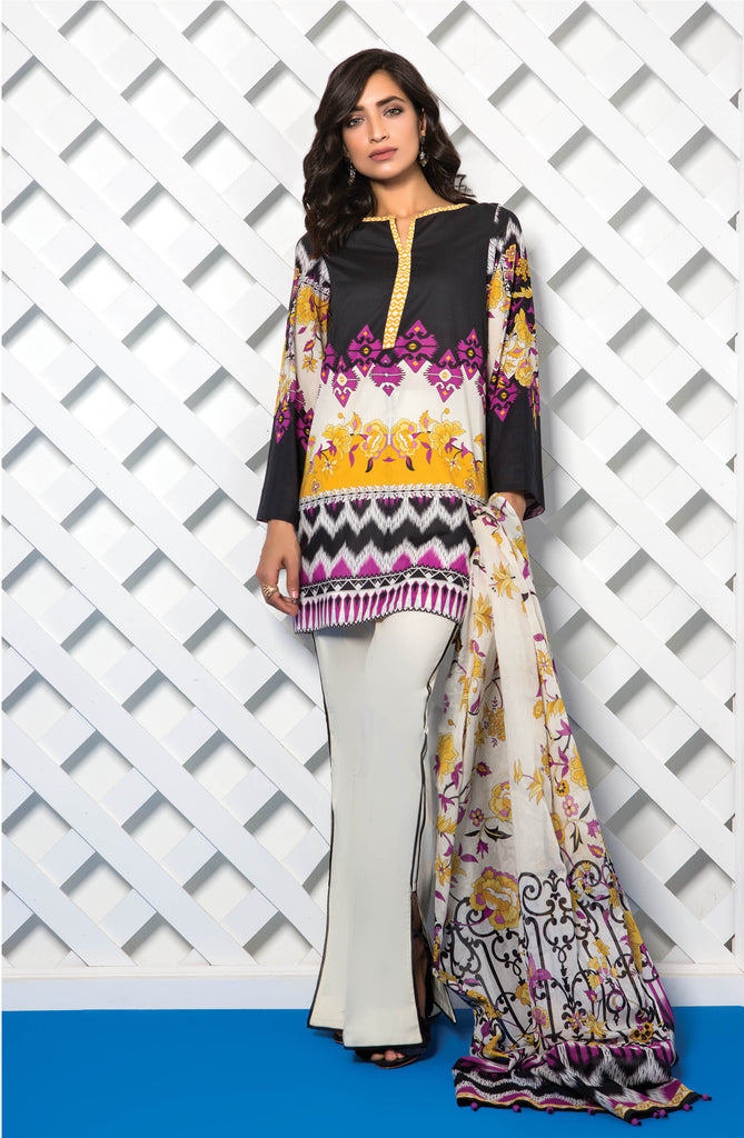 Sapphire Lawn Vol-3 Eid Edition 2017 – Fetching Folk A