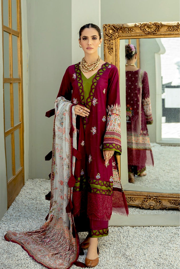 Faixa Faixal X Ittehad · Naazaan Lawn Collection – FF-NZ-03