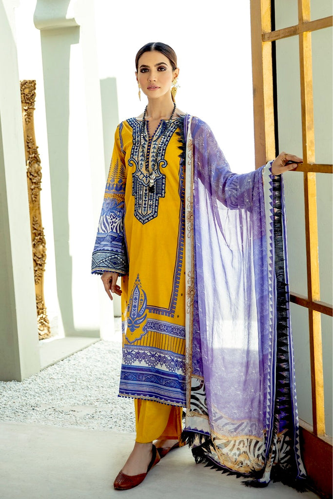 Faixa Faixal X Ittehad · Naazaan Lawn Collection – FF-NZ-09A