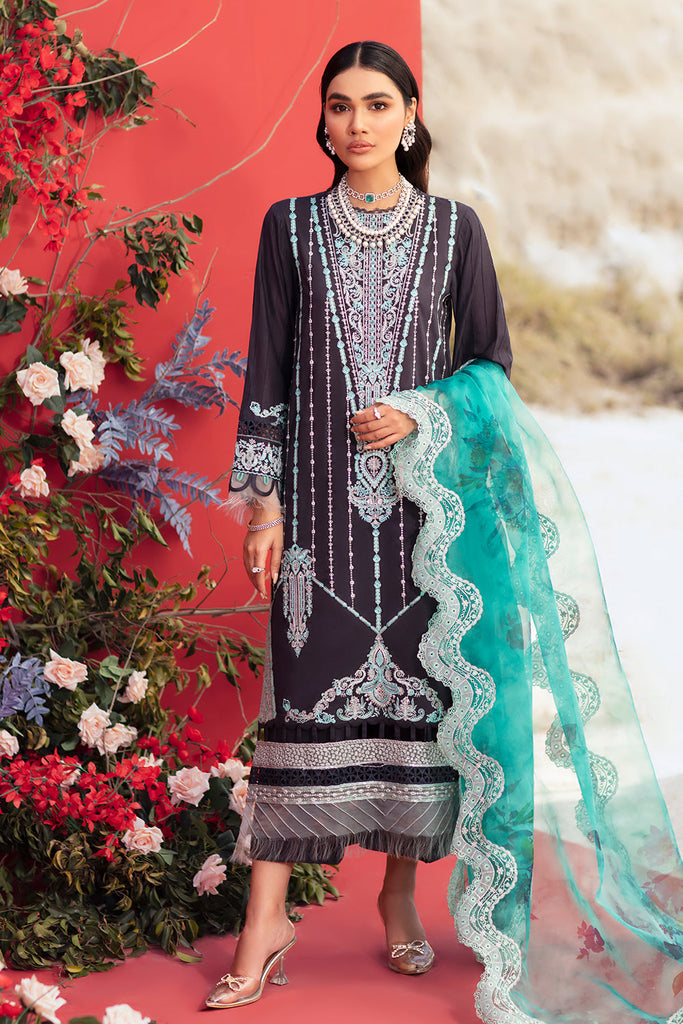 Faixa Faixal x Ittehad Luxury Lawn Collection – LL-04-22-MARVI