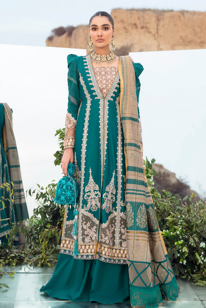 Faixa Faixal x Ittehad Luxury Lawn Collection 2022 – LL-13-22-BENAZIR