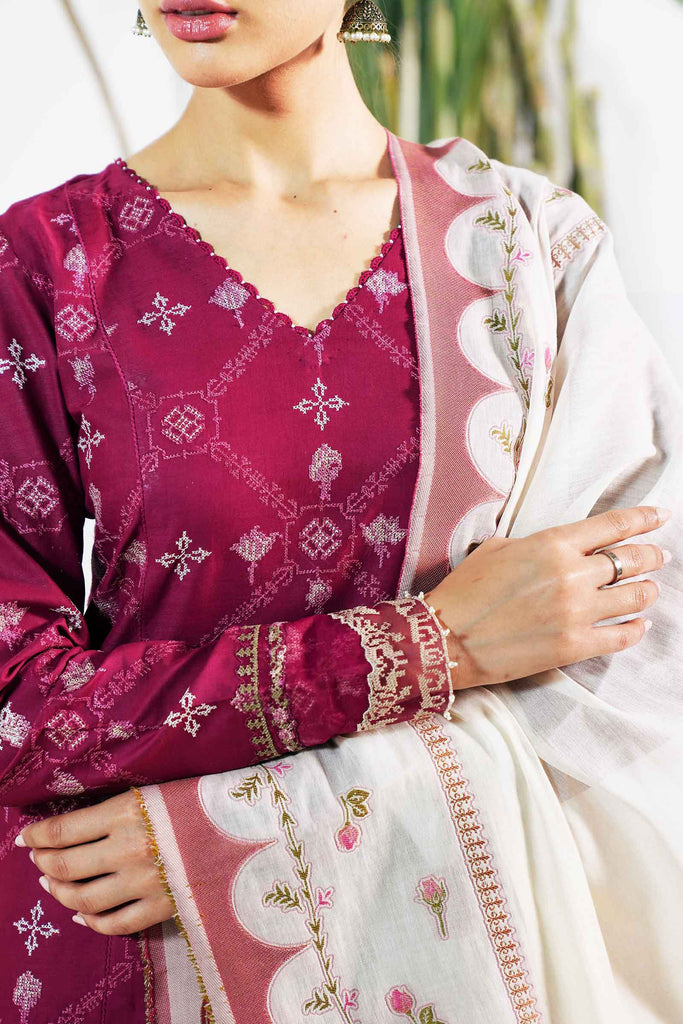 Zara Shahjahan Luxury Lawn Collection 2021 – FAJAL-A