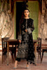 Farasha Embroidered Chiffon Collection – Onyx