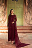 Farasha Embroidered Chiffon Collection – Sangria