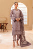 Farasha Festive Lawn Collection – DUSTY MAUVE