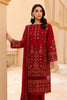Farasha Festive Lawn Collection 2022 – RED HIBISCUS