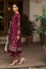 Farasha Winter Khaddar Collection – Dark Mulberry