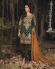 Adan's Libas Arcadia Festive Chiffon Collection – Forest Green | ZA-1285