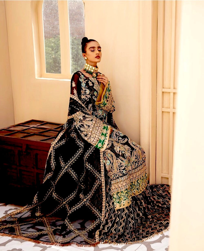 Freesia by Maryum N Maria Luxury Chiffon Collection 2021 – Magical Marvels FH-04