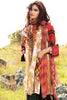 Gul Ahmed Gypsy Folk Lawn Collection - Light Brown 3 PC Bamber Embroidered GL-06