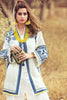 Gul Ahmed Gypsy Folk Lawn Collection - White 1 PC Embroidered Lawn Single GS-01