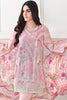 Gul Ahmed Luxury Festive Eid Collection - Baby Pink 3 Pc Silk Net Embroidered FE-44