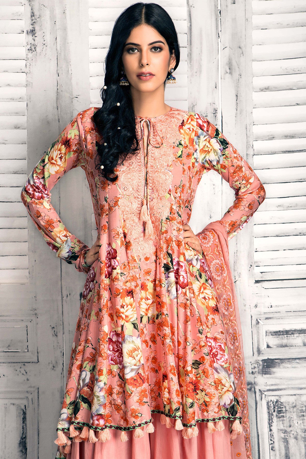 Gul Ahmed Luxury Festive Eid Collection - Tea Pink 3 Pc Premium Embroi YourLibaas Gul Ahmed Luxury Festive Eid Collection - Tea Pink 3 Pc Premium Embroi YourLibaas